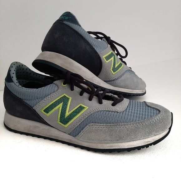 NEW Balance Womens Sneaker Gray/Blue 6.5 - Picture 2 of 13